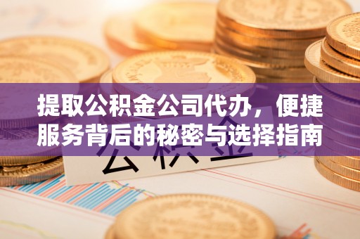 湘东提取公积金公司代办，便捷服务背后的秘密与选择指南