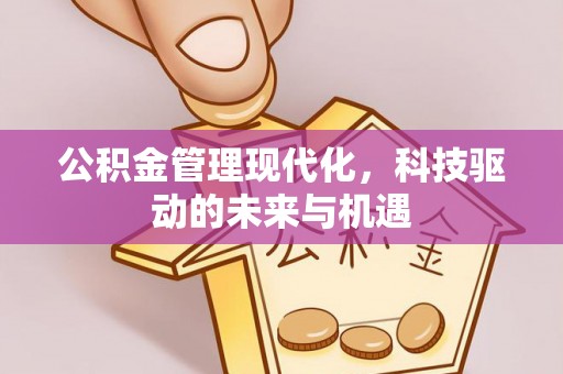 湘东公积金管理现代化，科技驱动的未来与机遇