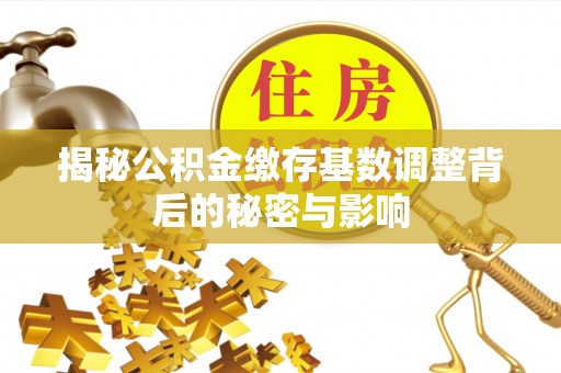 湘东揭秘公积金缴存基数调整背后的秘密与影响