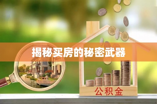 湘东揭秘买房的秘密武器