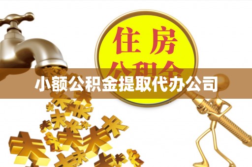 湘东小额公积金提取代办公司