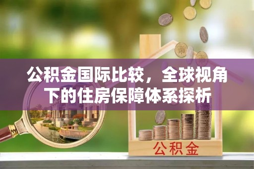 湘东公积金国际比较，全球视角下的住房保障体系探析