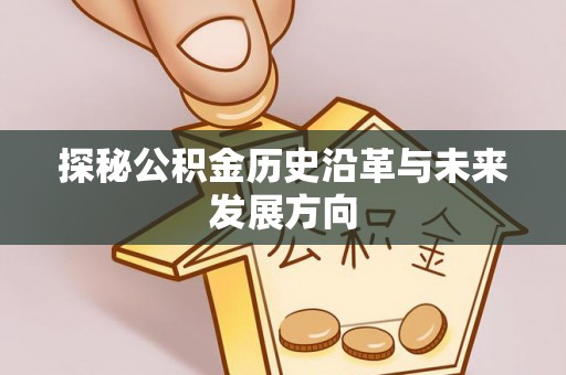 湘东探秘公积金历史沿革与未来发展方向