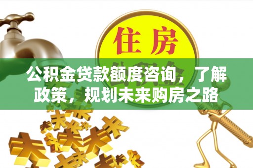 湘东公积金贷款额度咨询，了解政策，规划未来购房之路
